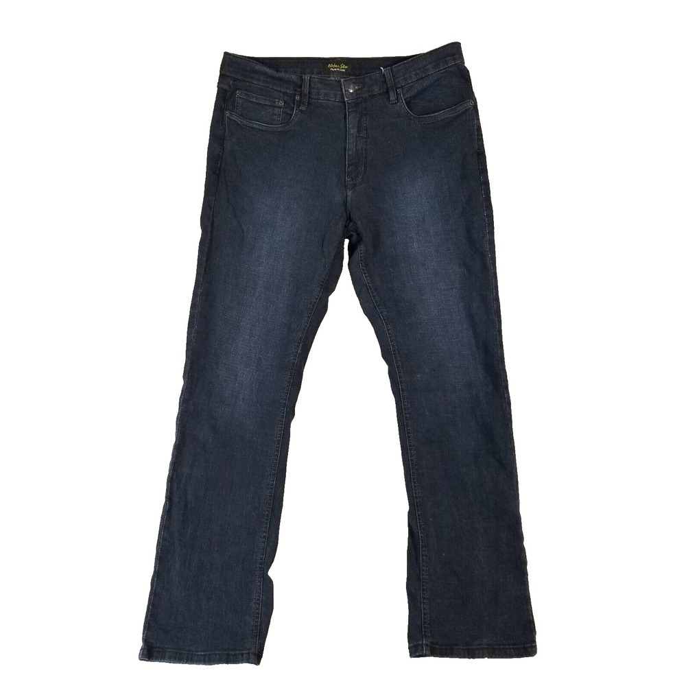 Urban Star Jeans men's 38x34 Estilo slim straight blue stretch denim pants